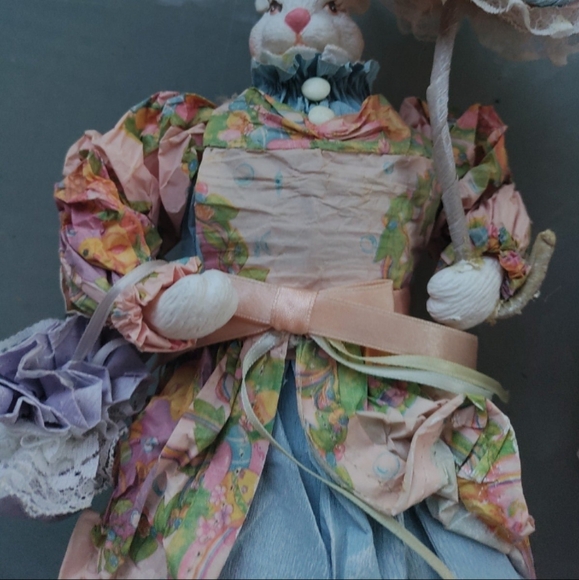 Handmade paper mache rabbits - Picture 5 of 12